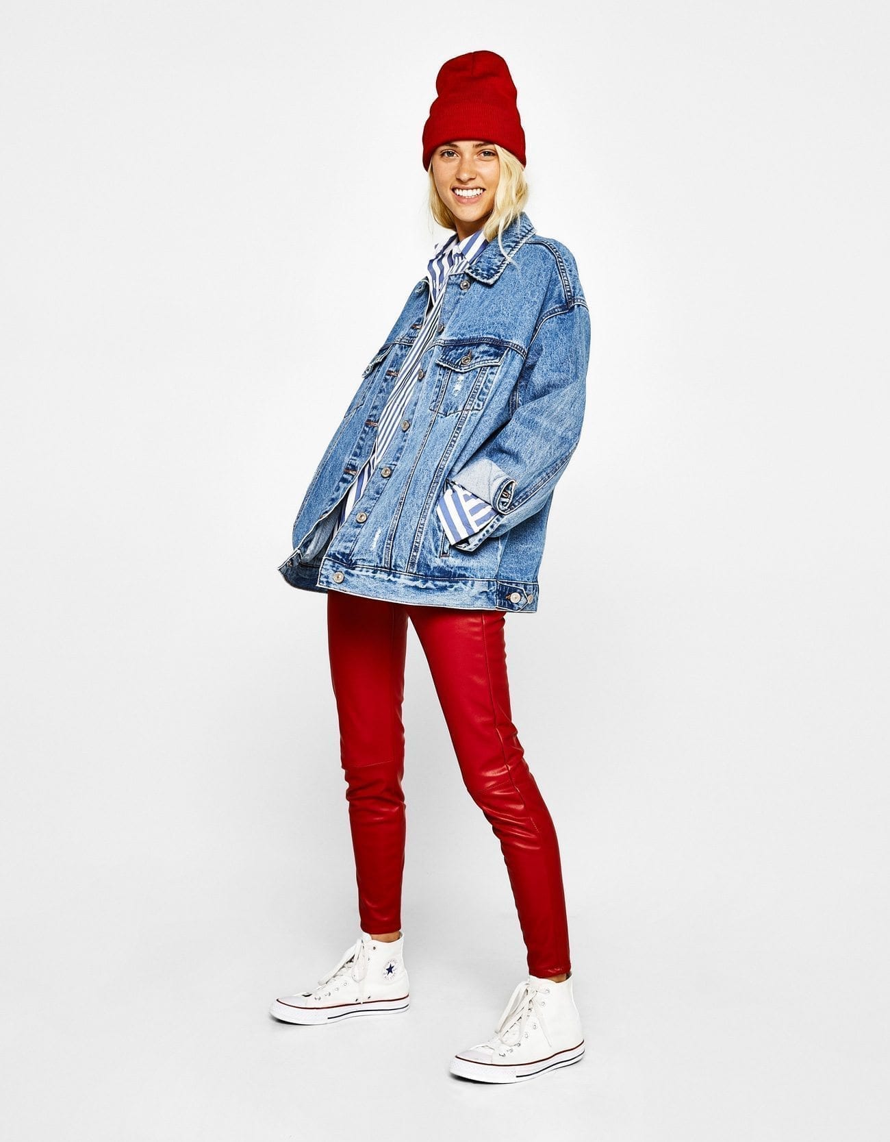 Oversized Denim Jacket - Image 4