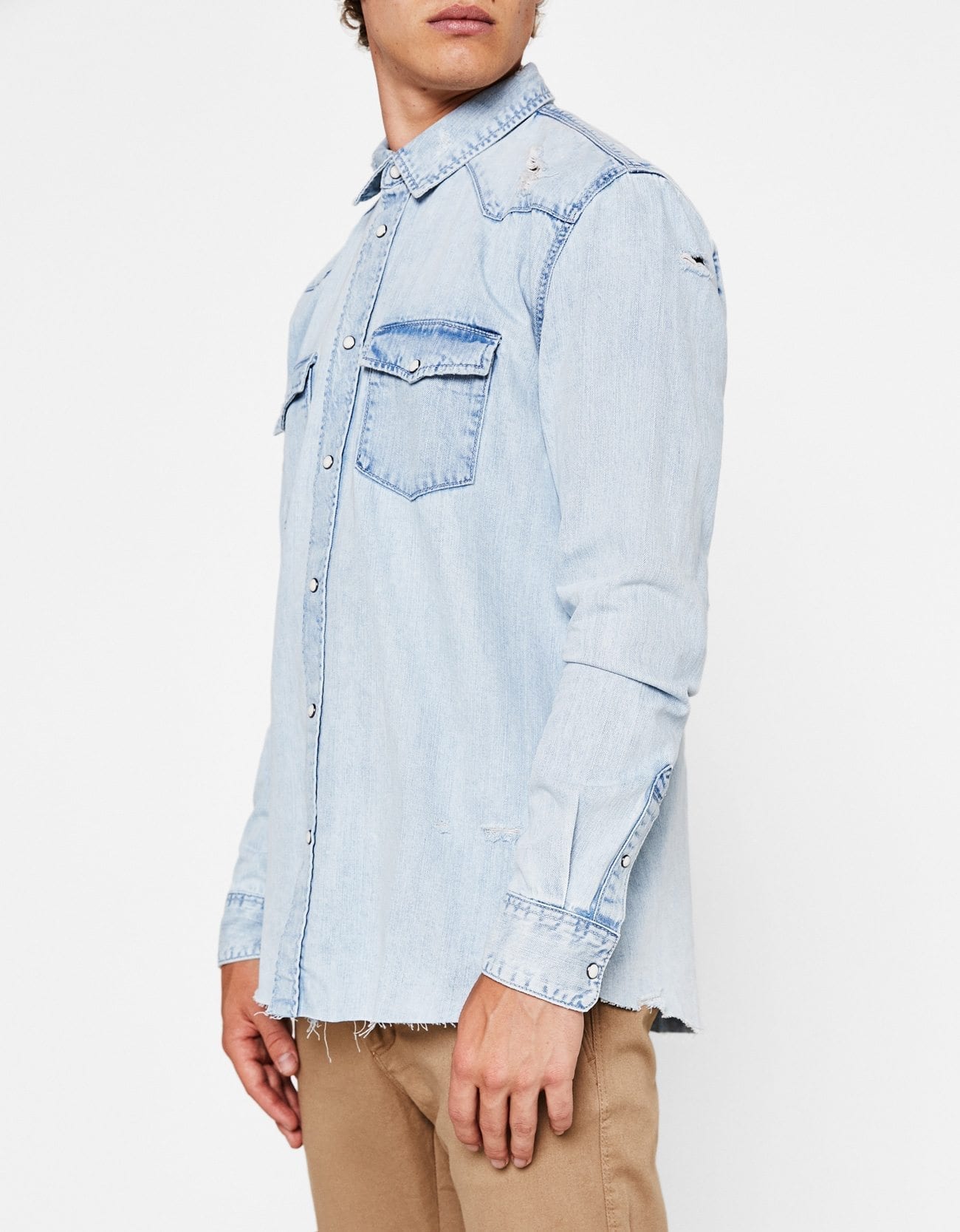 Denim Overshirt - Image 3